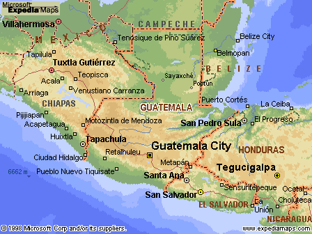Guatemala is the most populous country in Central America, 